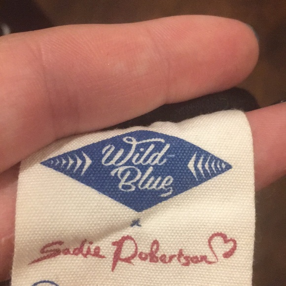 Long sleeve black and white striped text shirt - Picture 2 of 2